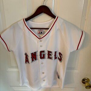 Majestic Anaheim Angels Baseball Jersey | Youth Large (14-16) | Like New